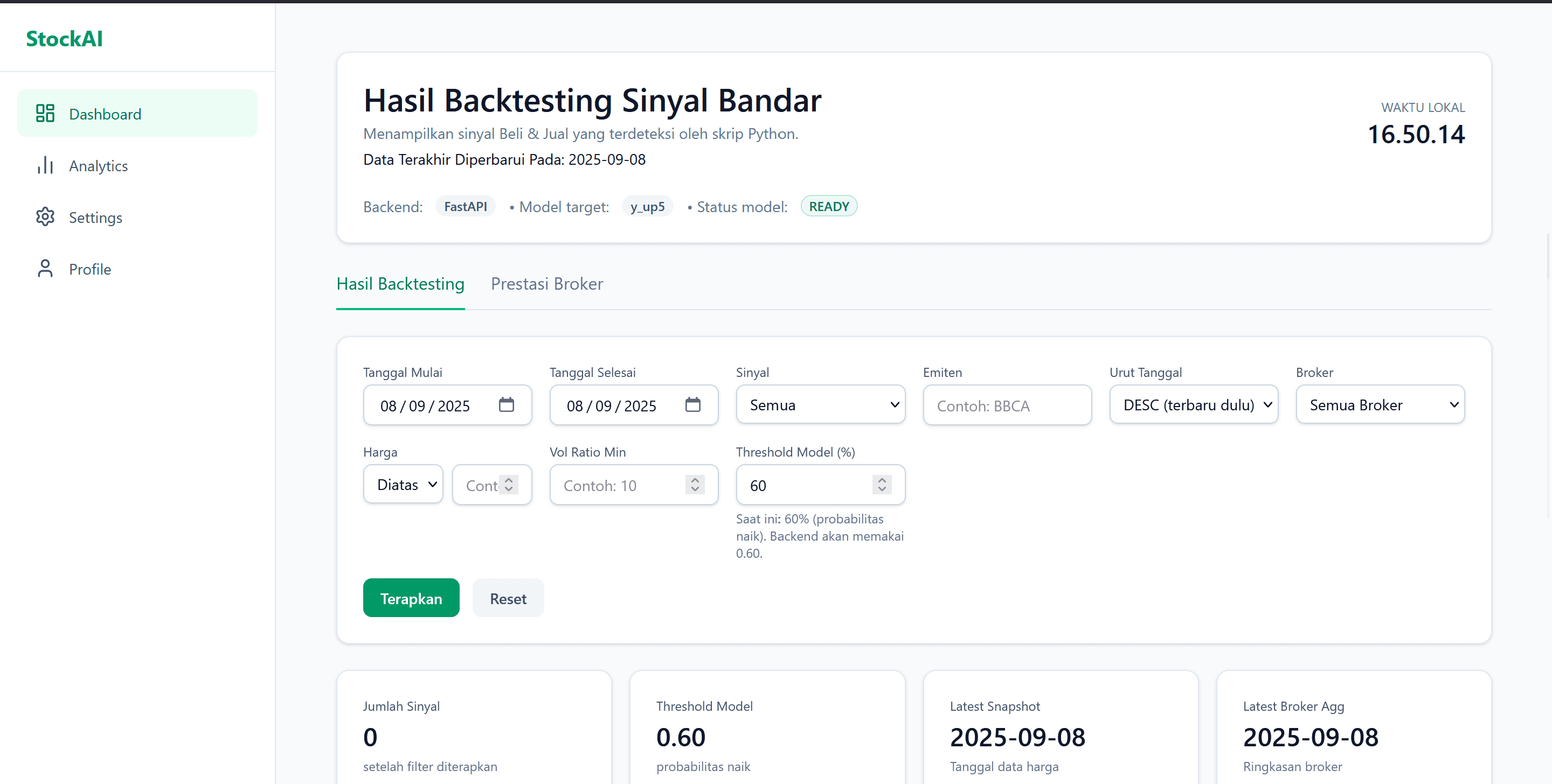 StockAI - IDX Prediction Platform | AI-Powered Stock Market Analysis